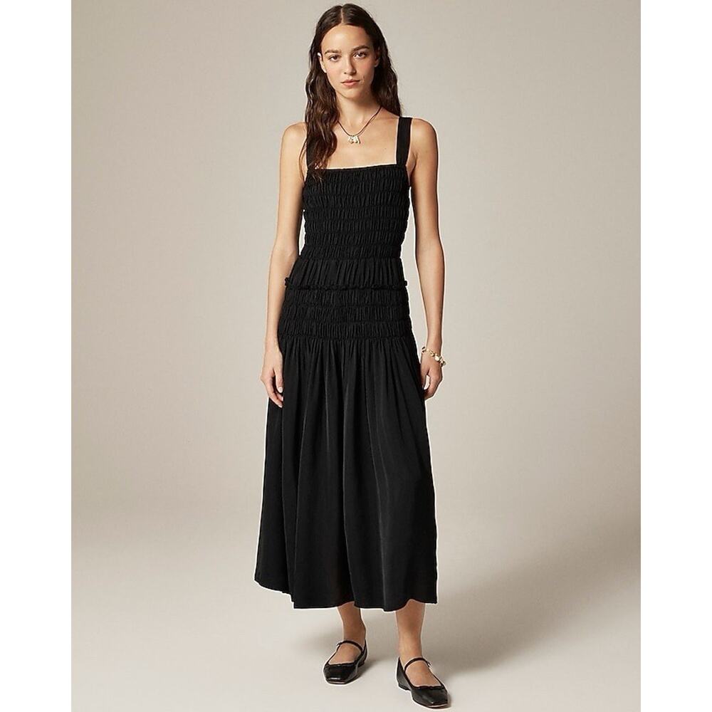 J. Crew Smocked midi dress Size XXL NWT $188
